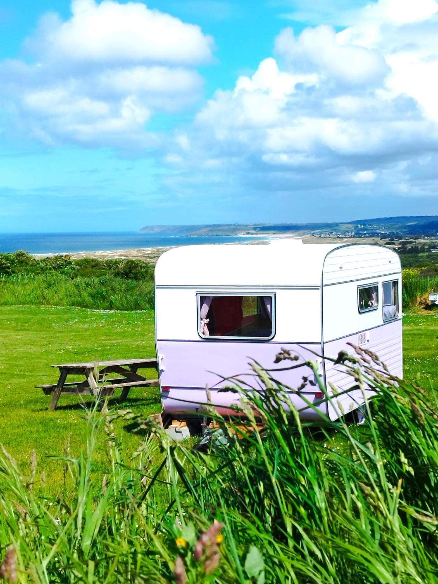 Camping Les Ronds Duval Face Aux Iles Anglo-Normandes Les Moitiers-d'Allonne المظهر الخارجي الصورة